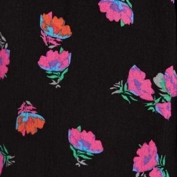 WAYF High Rise Floral Wide Leg Pant - Picture 5 of 5